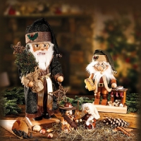 Servietten 33x33 cm - Santa Nutcracker 