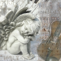 Servietten 33x33 cm - Silent Night Servietten 33x33 cm - Silent Night