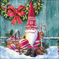 Servietten 33x33 cm - X-Mas Gnome Servietten 33x33 cm - X-Mas Gnome