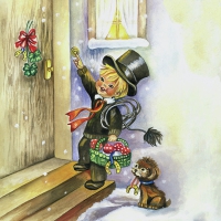 Servietten 33x33 cm - Chimney Sweep Servietten 33x33 cm - Chimney Sweep