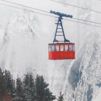 Servietten 33x33 cm - Ski Gondola Servietten 33x33 cm - Ski Gondola