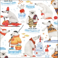 Servietten 33x33 cm - Artic Tales Servietten 33x33 cm - Artic Tales