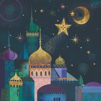 Servietten 33x33 cm - Minarettes Servietten 33x33 cm - Minarettes