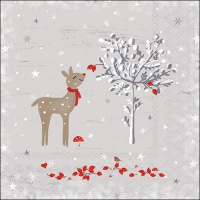 Servietten 33x33 cm - Sniffing Deer