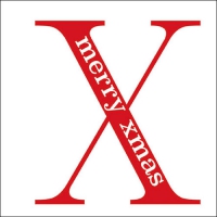 Servietten 33x33 cm - Big X Red 