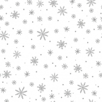 Servietten 33x33 cm - Crystals All Over Silver Servietten 33x33 cm - Crystals All Over Silver