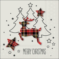 Servietten 33x33 cm - Scottish Deer Servietten 33x33 cm - Scottish Deer