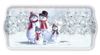 Tablett - Snowman With Hat