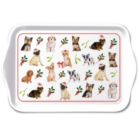 Tablett - Christmas Dogs