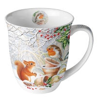 Porzellan-Tasse -  0.4 L Winter Picture