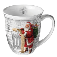 Porzellan-Tasse -  0.4 L Wish List
