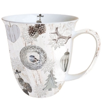 Porzellan-Tasse - White Decorations