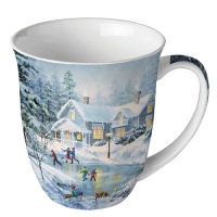 Porzellan-Tasse - 0.4 L Evening Skating Porzellan-Tasse - 0.4 L Evening Skating