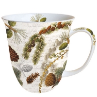 Porzellan-Tasse -  0.4 L Life In Forest