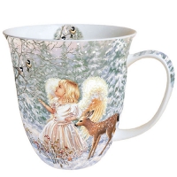 Porzellan-Tasse -  0.4 L Winter Angel