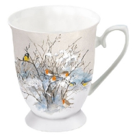Porzellan-Tasse -  0.25 L Birds On Branches