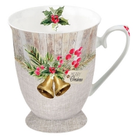 Porzellan-Tasse - Christmas Bells Porzellan-Tasse - Christmas Bells