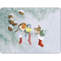 Tischsets - Christmas Socks