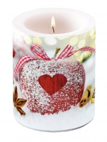 Dekorkerze - Heart On Apple Dekorkerze - Heart On Apple