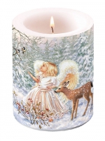 Dekorkerze - Winter Angel Dekorkerze - Winter Angel