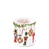 Dekorkerze klein - Nutcrackers Decoration Dekorkerze klein - Nutcrackers Decoration