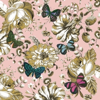 Servietten 33x33 cm - Colette, blush