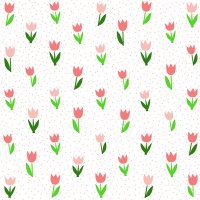 Servietten 33x33 cm - Minitulips