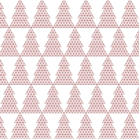 Servietten 33x33 cm - Geo Trees