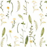 Servietten 33x33 cm - Spring Meadow
