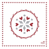 Servietten 24x24 cm - Scandi