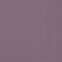 Zelltuch Servietten 33x33 cm - plum