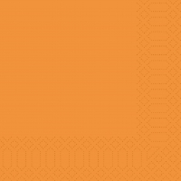 Zelltuch Servietten 33x33 cm - orange