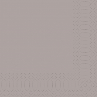 Zelltuch Servietten 33x33 cm - greige