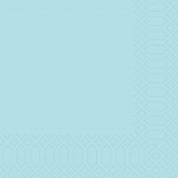 Zelltuch Servietten 33x33 cm - mint blue