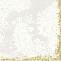 Zelltuch Servietten 33x33 cm - Royal white