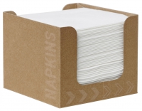 Dunisoft Servietten 20x20 cm Box - weiß
