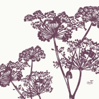 Zelltuch Servietten 33x33 cm - Yarrow