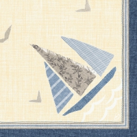 Dunisoft Servietten 40x40 cm - Seaway