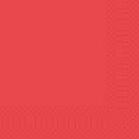 Zelltuch Servietten 33x33 cm - rot