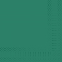 Zelltuch Servietten 33x33 cm - jägergrün