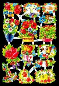 Glanzbilder - Blumen 50er Jahre Glanzbilder - Blumen 50er Jahre