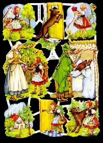 Glanzbilder - Rotkäppchen