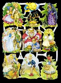 Glanzbilder - Märchen Mix