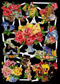 Glanzbilder - Blumen 50er Jahre Glanzbilder - Blumen 50er Jahre