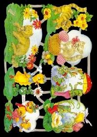 Glanzbilder - Katzen 50er Jahre Glanzbilder - Katzen 50er Jahre