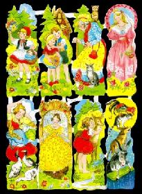 Glanzbilder - Märchen Mix