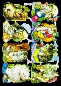 Glanzbilder - Katzen 60er Jahre Glanzbilder - Katzen 60er Jahre