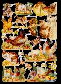 Glanzbilder - Bauernhoftiere Glanzbilder - Bauernhoftiere