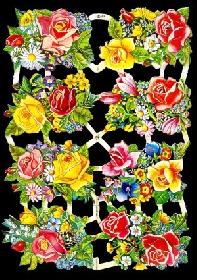 Glanzbilder - greller Rosenbogen Glanzbilder - greller Rosenbogen