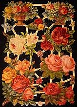 Glanzbilder mit Silber-Glimmer - verschiedene Rosen Glanzbilder mit Silber-Glimmer - verschiedene Rosen